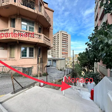 Lägenhet Clair Logis Monaco Parking Terrasse Beausoleil